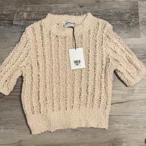 Callahan Knit crochet top